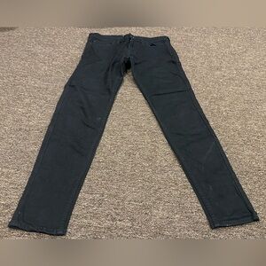 EUC! Women's Super Skinny Hollister Advanced Stretch Black Jeans 32/34